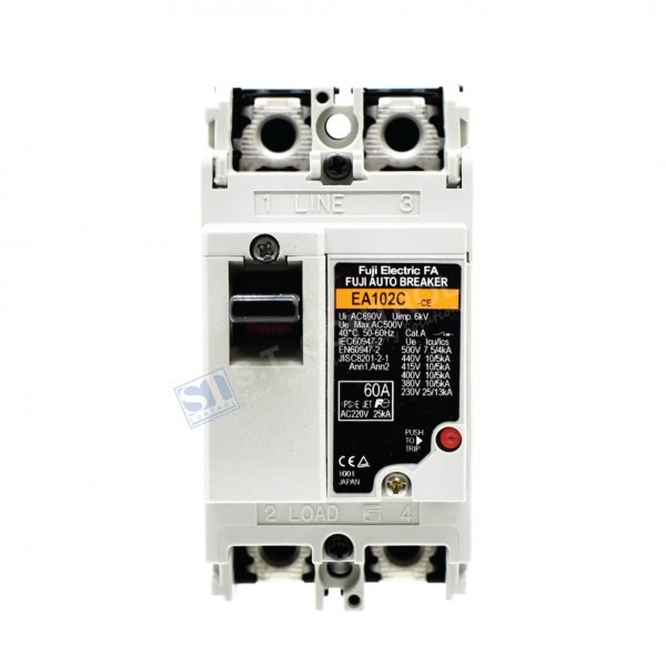 Molded Case Circuit Breakers : EA102C-CE-2P 060